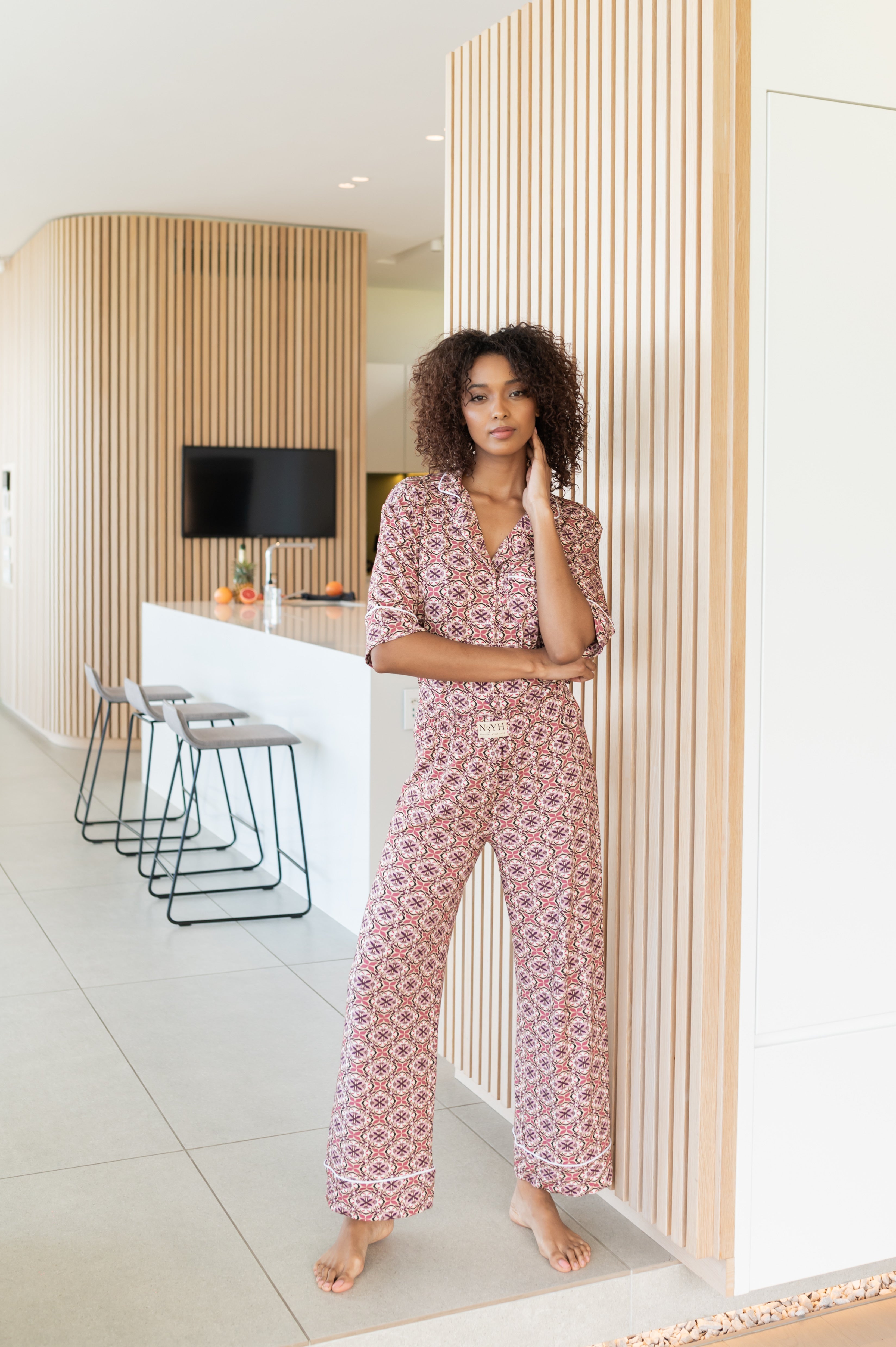 Blushing Bloom - Long Pajamas