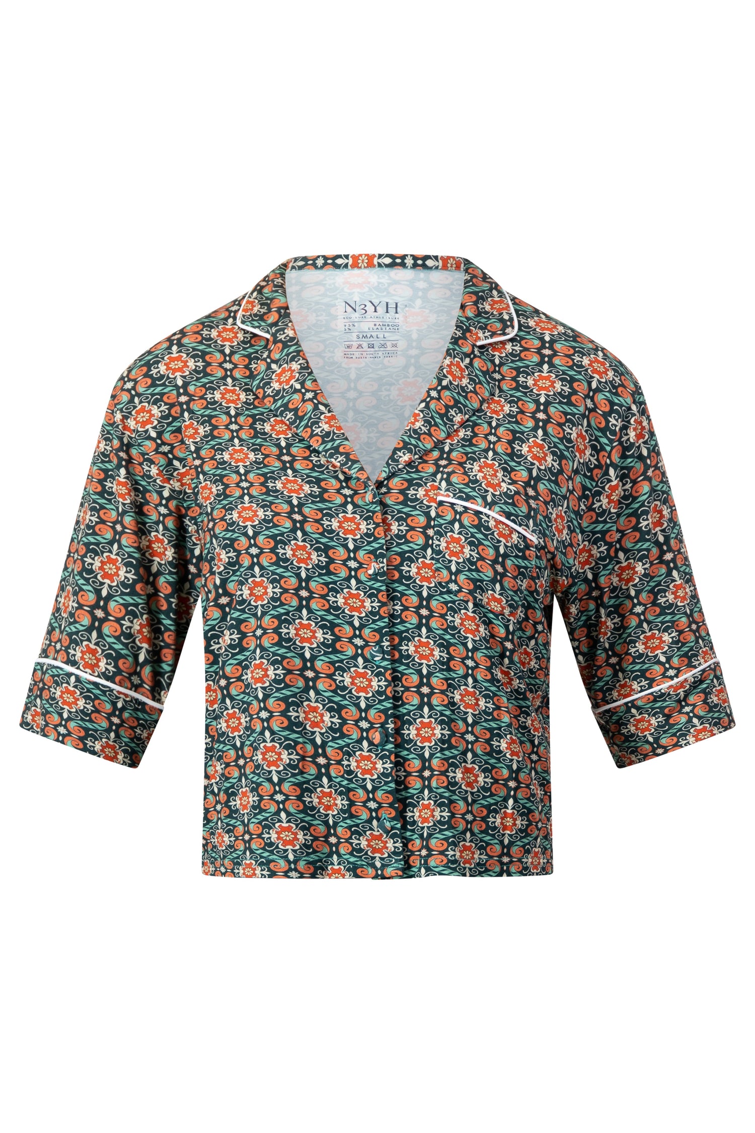 Emerald Elegance - Long Pajamas