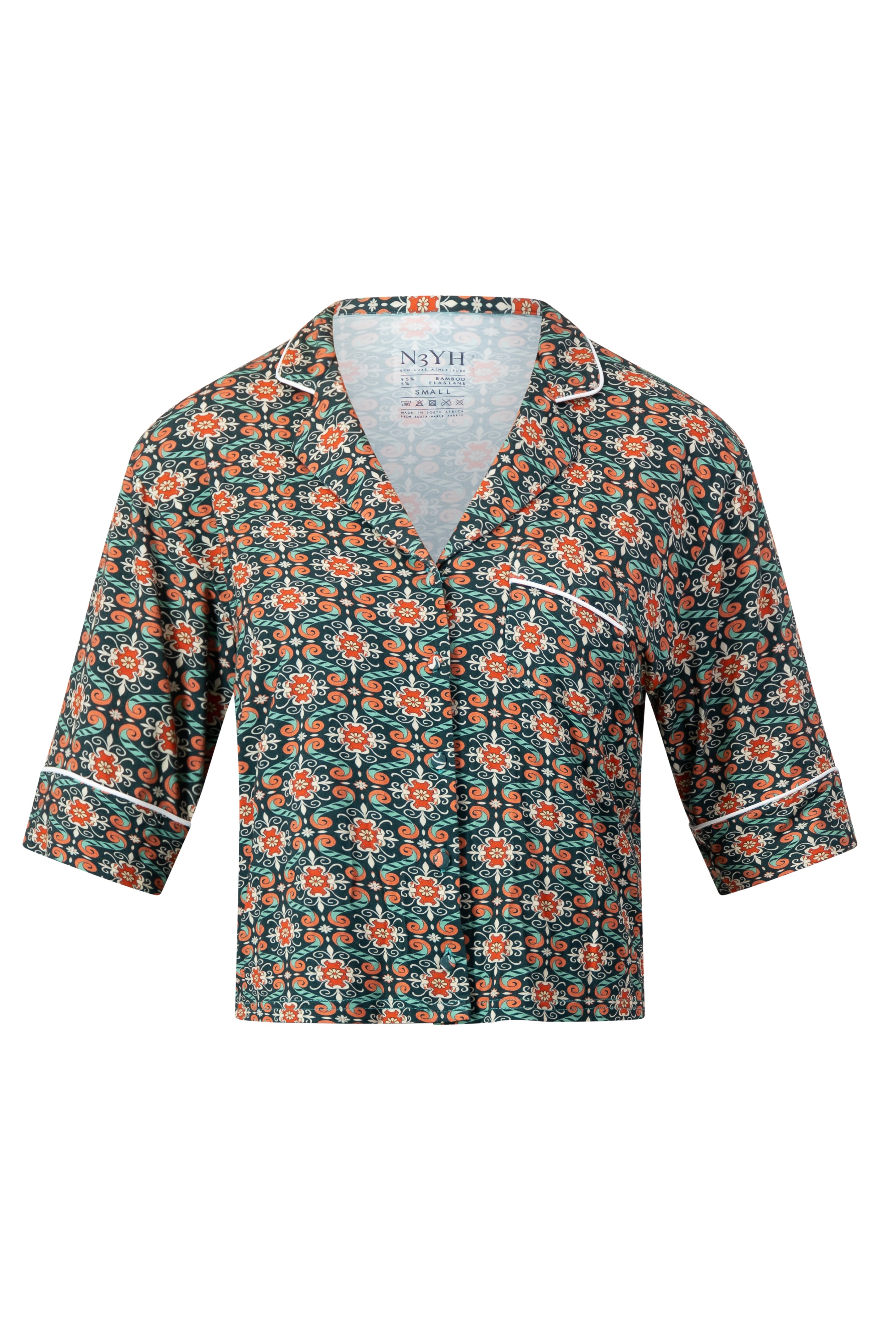 Emerald Elegance - Long Pajamas