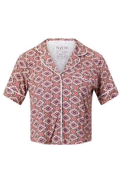 Blushing Bloom - Short Pajamas