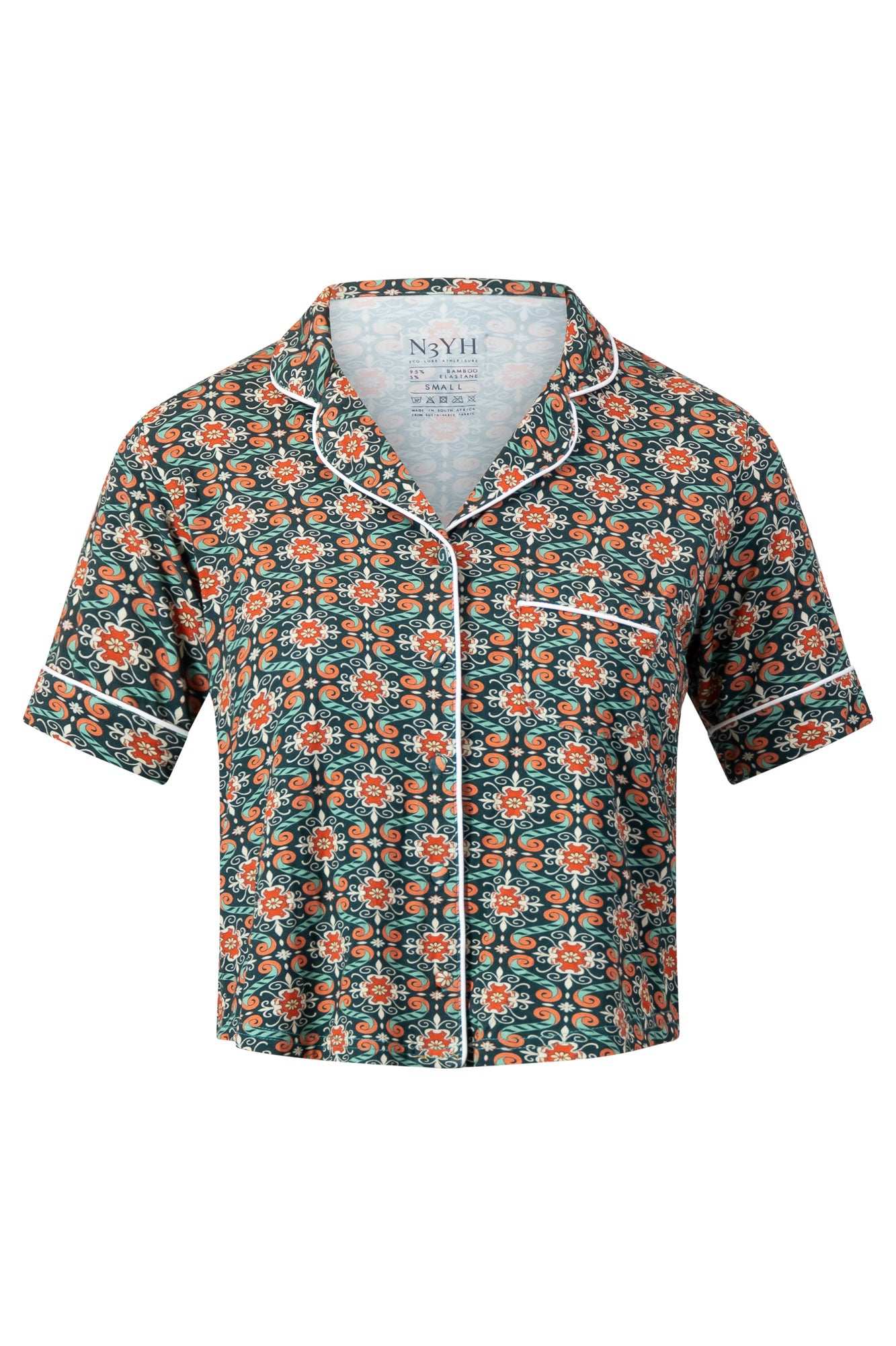 Emerald Elegance - Short Pajamas