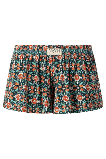 Cami Set - Emerald Elegance