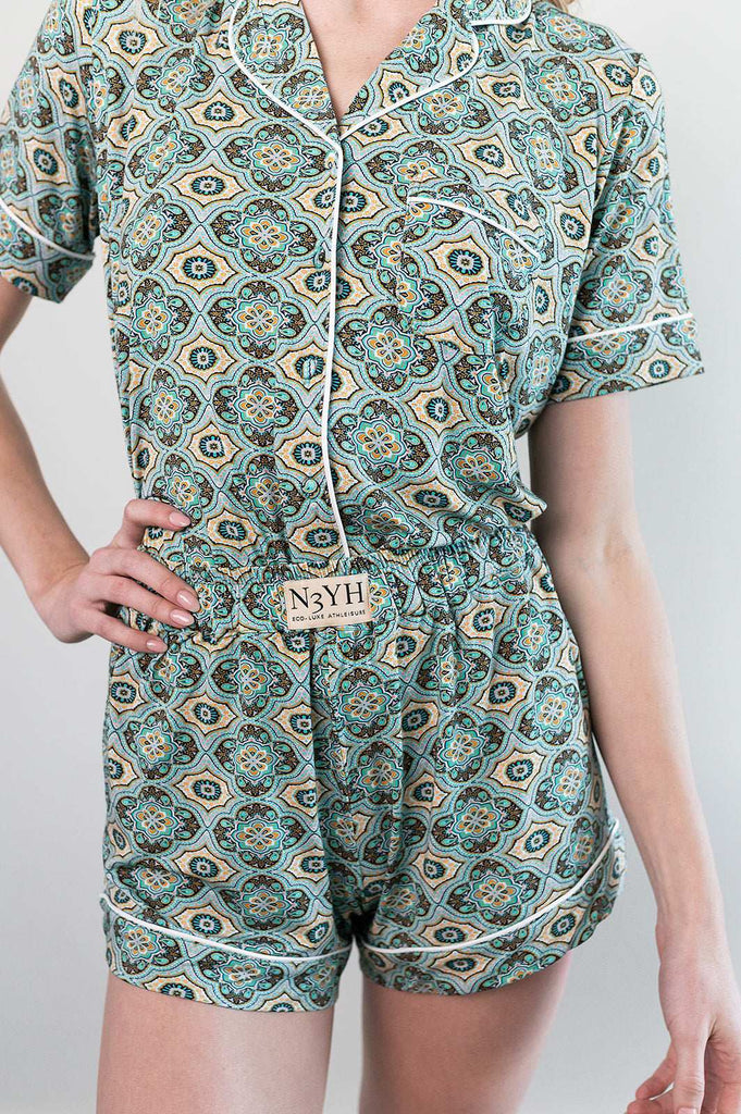 Moroccan Mirage - Short Pajamas